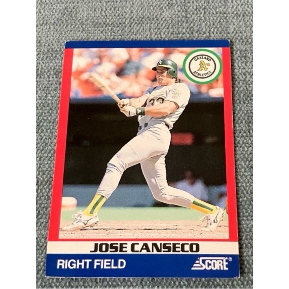 1991 Score Oakland A's Baseball Card Trading Card
